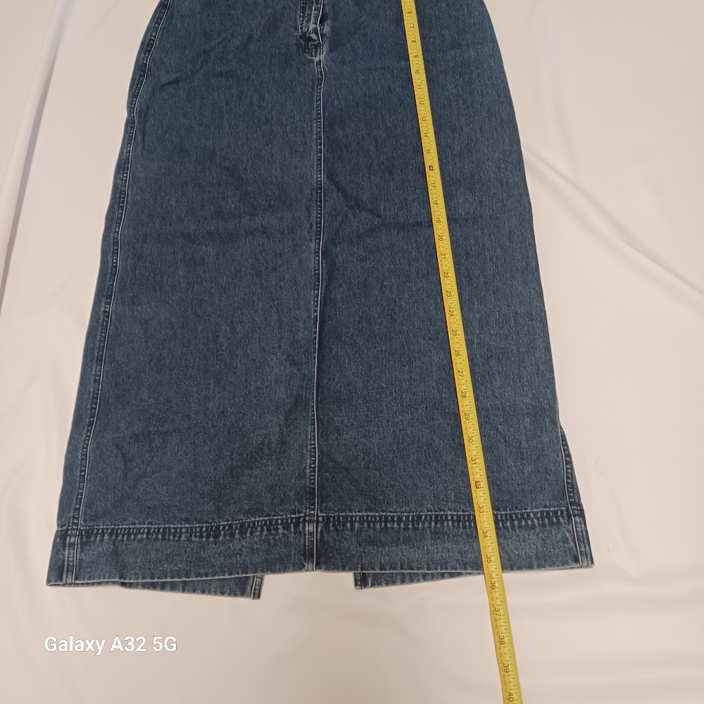 Ralph Lauren Blue Maxi Pencil Skirt for Work Size 14 - Picture 10 of 15